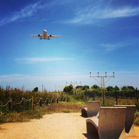 El mirador del Aeropuerto de El Prat de Llobregat